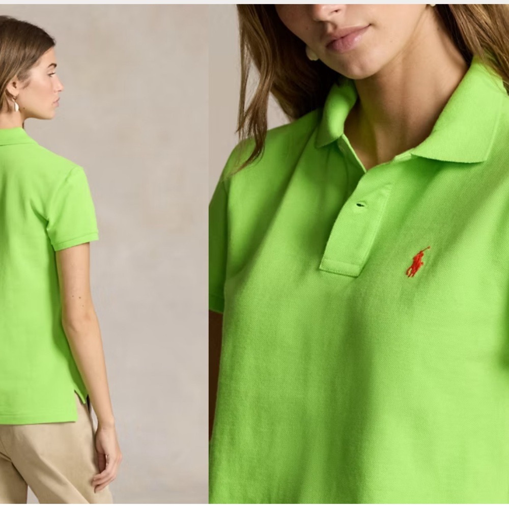 Ralph Lauren Classic Fit Mesh Polo Shirt